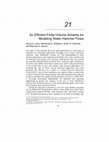 Research paper thumbnail of An Efficient Finite-Volume Scheme for Modeling Water Hammer Flows