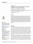 Research paper thumbnail of Strategies to avoid blacklisting: The case of statistics on money laundering