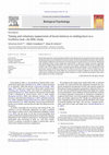 Research paper thumbnail of Timing and voluntary suppression of facial mimicry to smiling faces in a Go/NoGo task--An EMG study