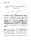 Effectiveness of Laser Photobiomodulation at 660 or 780 Nanometers on the Repair of Third-Degree Burns in Diabetic Rats Cover Page