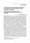 Research paper thumbnail of Integración transfronteriza: resignificar sentidos, con “nuevos” actores