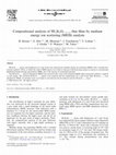 Research paper thumbnail of Compositional analysis of HfxSiyO1−x−y thin films by medium energy ion scattering (MEIS) analysis