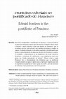 Research paper thumbnail of Fronteiras eclesiais no pontificado de Francisco