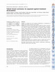 Research paper thumbnail of Tubular breast carcinoma: An argument against treatment de-escalation