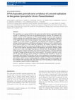 Research paper thumbnail of DNA barcodes provide new evidence of a recent radiation in the genus Sporophila (Aves: Passeriformes)