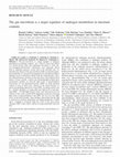 Research paper thumbnail of The gut microbiota is a major regulator of androgen metabolism in intestinal contents