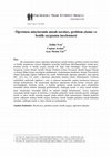 Research paper thumbnail of Analysis of humor styles, problem solving and self- esteem of prospective teachers