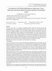 Research paper thumbnail of Investigation of the Relationship Between Adolescents’ Career Indecision, and Social Support Perception and Basic Psychological Needs