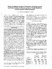 Research paper thumbnail of Effects of Selected Inorganic Phosphates, Phosphate Levels and Reduced Sodium Chloride Levels on Protein Solubility, Stability and pH of Meat Emulsions