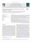 Research paper thumbnail of Cyclists' exposure to air pollution and road traffic noise in central city neighbourhoods of Montreal