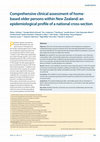 Research paper thumbnail of Comprehensive clinical assessment of home-based older persons within New Zealand: an epidemiological profile of a national cross-section