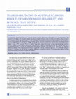 Research paper thumbnail of Telerehabilitation in Multiple Sclerosis: Results of a Randomized Feasibility and Efficacy Pilot Study