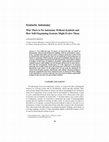 Research paper thumbnail of Syntactic Autonomy: Why There is No Autonomy Without Symbols and How Self-Organizing Systems Might Evolve Them