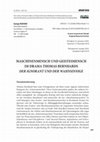 Research paper thumbnail of Maschinenmensch und Geistesmensch im Drama Thomas Bernhards Der Ignorant und der Wahnsinnige