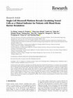 Research paper thumbnail of Single-Cell Microwell Platform Reveals Circulating Neural Cells as a Clinical Indicator for Patients with Blood-Brain Barrier Breakdown