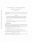 Research paper thumbnail of On twisted large $N = 4$ conformal superalgebras