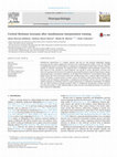 Research paper thumbnail of Cortical thickness increases after simultaneous interpretation training