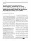 Research paper thumbnail of HOFSTETTER T., DESIDERI J., MARIETHOZ F., BESSE M._2021_Human Skeletons, Grave Goods and Textual Sources: A Multidisciplinary Approach to Southwestern Switzerland's Late Iron Age Communities through the Study of their Funerary Rites. Prähistorische Zeitschrift.