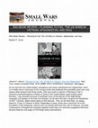 Research paper thumbnail of SWJ BOOK REVIEW -PLANNING TO FAIL: THE US WARS IN VIETNAM, AFGHANISTAN, AND IRAQ