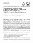 Research paper thumbnail of The Broad-Spectrum Antimicrobial Potential of [Mn(CO)4(S2CNMe(CH2CO2H))], a Water-Soluble CO-Releasing Molecule (CORM-401): Intracellular Accumulation, Transcriptomic and Statistical Analyses, and Membrane Polarization