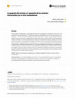 Research paper thumbnail of La geografía del turismo y la geografía de los animales intersectadas por la ética poshumanista