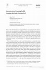 Research paper thumbnail of Introduction: Framing Bedil, Arguing the Indo-Persian Self