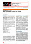 Research paper thumbnail of Acute complications of spinal cord injuries