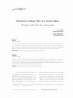 Research paper thumbnail of Messianisme et politique. Note sur le sionisme religieux