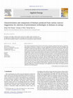 Research paper thumbnail of Characterization and comparison of biomass produced from various sources: Suggestions for selection of pretreatment technologies in biomass-to-energy