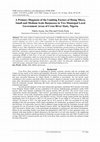 Research paper thumbnail of A Primary Diagnosis of the Limiting Factors of Doing Micro, Small and Medium Scale Businesses in Two Municipal Local Government Areas of Cross River State, Nigeria