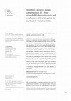 Research paper thumbnail of Synthetic protein design: construction of a four‐stranded β‐sheet structure and evaluation of its integrity in methanolwater systems