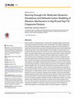 Research paper thumbnail of Dancing through Life: Molecular Dynamics Simulations and Network-Centric Modeling of Allosteric Mechanisms in Hsp70 and Hsp110 Chaperone Proteins