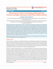 Research paper thumbnail of Effectiveness of School Leadership and Management Practices on Pupils’ Outcomes in DRC Pilot Primary Schools