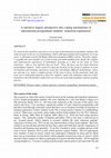 Research paper thumbnail of A narrative inquiry perspective into coping mechanisms of international postgraduate students’ transition experiences