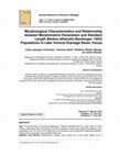 Research paper thumbnail of Morphological Characterization and Relationship between Morphometric Parameters and Standard Length Barbus altianalis (Boulenger, 1904) Populations in Lake Victoria Drainage Basin, Kenya