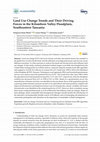 Research paper thumbnail of Land Use Change Trends and Their Driving Forces in the Kilombero Valley Floodplain, Southeastern Tanzania