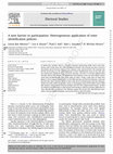 Research paper thumbnail of A new barrier to participation: Heterogeneous application of voter identification policies