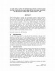 Research paper thumbnail of An Ahp Application to Wine Evaluation: Rating Based on the Criteria Framework of the Method Adopted by Brazilian Someliers Association - Abs