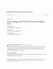 Research paper thumbnail of Fish Landings at the World’s Commercial Fishing Ports