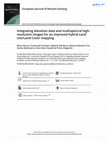 Research paper thumbnail of Integrating elevation data and multispectral high-resolution images for an improved hybrid Land Use/Land Cover mapping