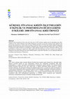 Research paper thumbnail of Küresel Finansal Krizin İşletmelerin Etkinlik Ve Performans Düzeylerine Etkileri: 2008 Finansal Kriz Örneği