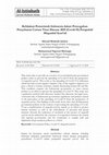 Research paper thumbnail of Kebijakan Pemerintah Indonesia dalam Pencegahan Penyebaran Corona Virus Disease 2019 (Covid-19) Perspektif Maqashid Syari’ah