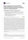 Research paper thumbnail of Nicotinic Cholinergic System and COVID-19: In Silico Identification of an Interaction between SARS-CoV-2 and Nicotinic Receptors with Potential Therapeutic Targeting Implications