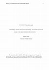 Research paper thumbnail of Epistemology, epistemic belief, personal epistemology, and epistemics: A review of concepts as they impact information behavior research