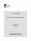 Research paper thumbnail of Smallholder irrigation technology diffusion in Ghana: Insights from stakeholder mapping