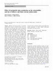 Research paper thumbnail of Effect of pectinolytic juice production on the extractability and fate of bilberry and black currant anthocyanins