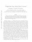 Research paper thumbnail of A higher-spin Chern-Simons theory of anyons