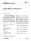 Research paper thumbnail of Stomatal conductance and intrinsic water use efficiency in the drought year 2003: a case study of European beech