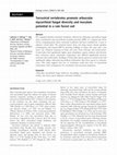 Research paper thumbnail of Terrestrial vertebrates promote arbuscular mycorrhizal fungal diversity and inoculum potential in a rain forest soil