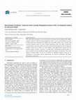 Research paper thumbnail of Determinants of Students’ Actual use of the Learning Management System (LMS): An Empirical Analysis of a Research Model